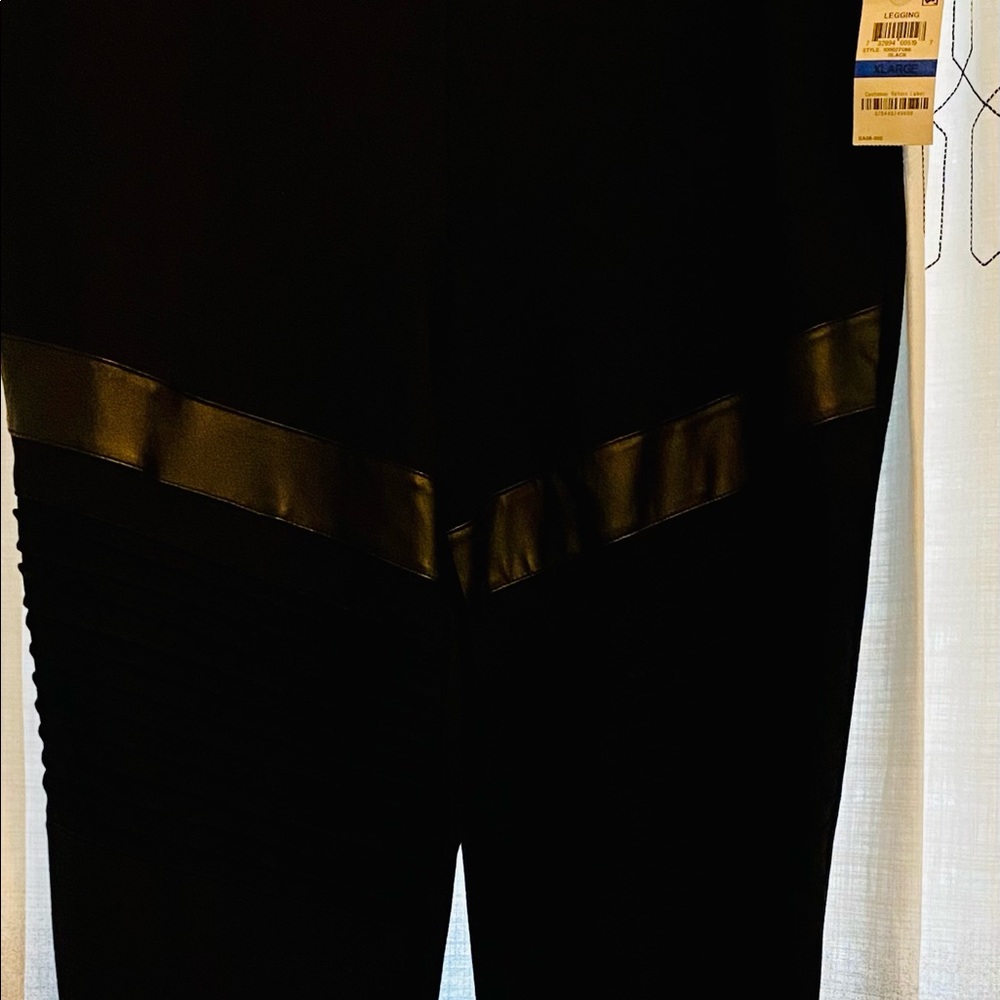 Black Moto leggings